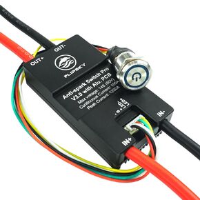 Anti-Spark Switch Enhanced Version Pro with Aluminum PCB V3.0 200A for Electric Skateboard/Ebike/Scooter/Robots ESC Automatic Switch