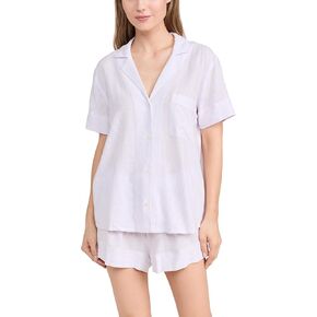 Eberjey Women's Nautico Shortie PJ Set