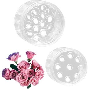 حامل جذعي حلزوني من Little Syohe للمزهريات الحلزونية DIY Ikebana الجذعية حامل حلقة 2 قطعة باقة حلزونية حامل ترتيب الزهور (كبير + صغير) in Kuwait