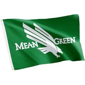 Desert Cactus University of North Texas Flag UNT Mean Green Flag Banners 100% Polyester Indoor Outdoor 3x5 feet Flags (Style 2)