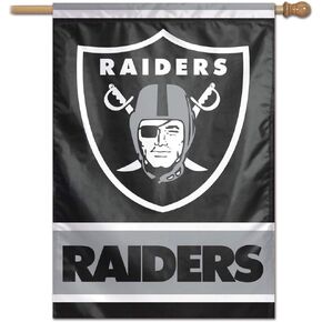 NFL Oakland Raiders 27-by-37-Inch Vertical Flag