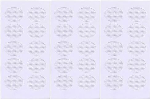 Hopea Jewels(200 Pcs Approx) Premium & Soft Disc Earring Back/Earring Discs for Screw Back Earring/Heavy Earring Support Backs (Extra Premium (Clear(No Colour-Tansparent)) in Saudi Arabia