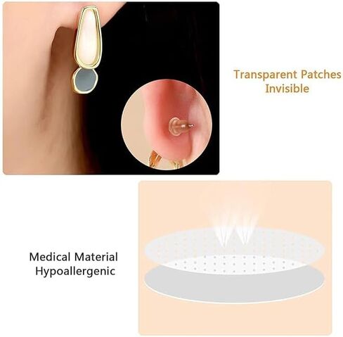 Hopea Jewels(200 Pcs Approx) Premium & Soft Disc Earring Back/Earring Discs for Screw Back Earring/Heavy Earring Support Backs (Extra Premium (Clear(No Colour-Tansparent)) in Saudi Arabia