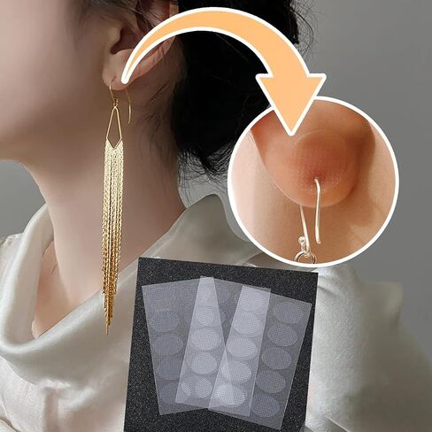 Hopea Jewels(200 Pcs Approx) Premium & Soft Disc Earring Back/Earring Discs for Screw Back Earring/Heavy Earring Support Backs (Extra Premium (Clear(No Colour-Tansparent)) in Saudi Arabia