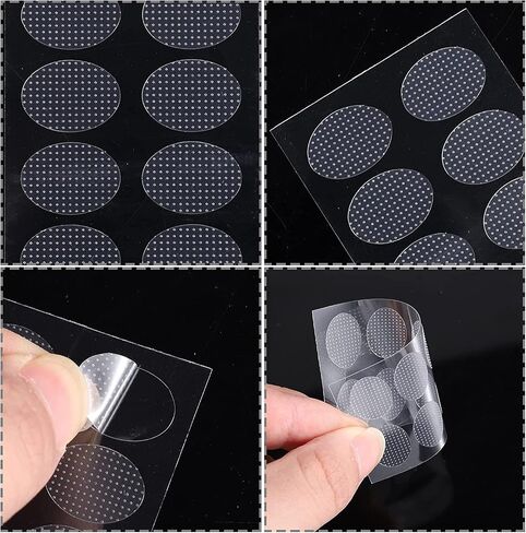 Hopea Jewels(200 Pcs Approx) Premium & Soft Disc Earring Back/Earring Discs for Screw Back Earring/Heavy Earring Support Backs (Extra Premium (Clear(No Colour-Tansparent)) in Saudi Arabia