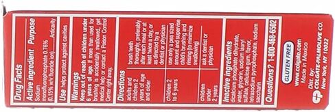 Colgate Cavity Protection Fluoride Toothpaste, Great Regular Flavor, Travel Size TSA Aproved, 1 Ounce (Pack of 8) in Saudi Arabia