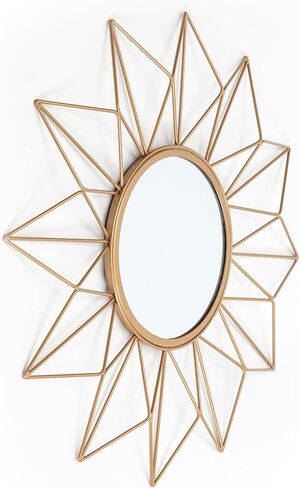 مرآة حائط من Habitat Décor Narci Gold Floral in Kuwait