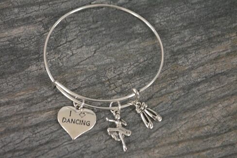 Infinity Collection Dance Bangle Bracelet- Girls Dance Jewelry - Gift For Dance Recitals, Dancers and Dance Teams in Saudi Arabia