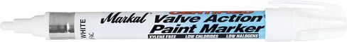 Markal 96881 Certified Valve Action Liquid Paint Marker with 1/8" Bullet Tip, Yellow (1 Marker) in Kuwait