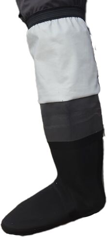 MOYUZAI Wader Pants Breathable Fly Fishing Pants with Neoprene Stocking Foot for Fishing Kayaking in Saudi Arabia