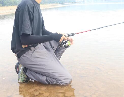 MOYUZAI Wader Pants Breathable Fly Fishing Pants with Neoprene Stocking Foot for Fishing Kayaking in Saudi Arabia