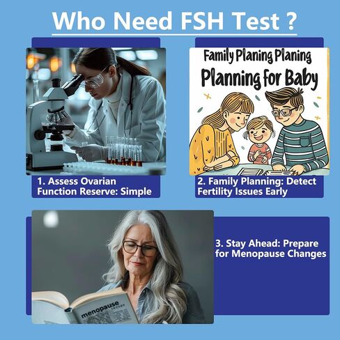 FSH Urine Rapid Test Strip - Moments Menopause Check at Home, Menopause Test Accurate & Fast & Reliable in Saudi Arabia