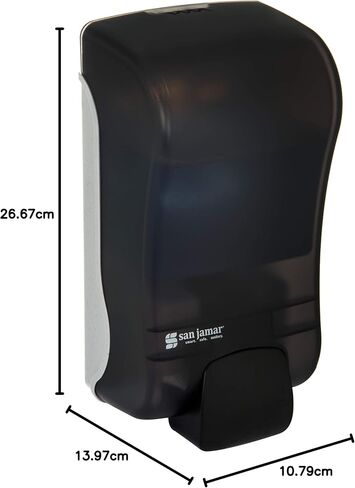 موزع صابون رغوي يدوي من سان جامار SF1300TBK SF1300، 1300 مل، لؤلؤة سوداء in Saudi Arabia