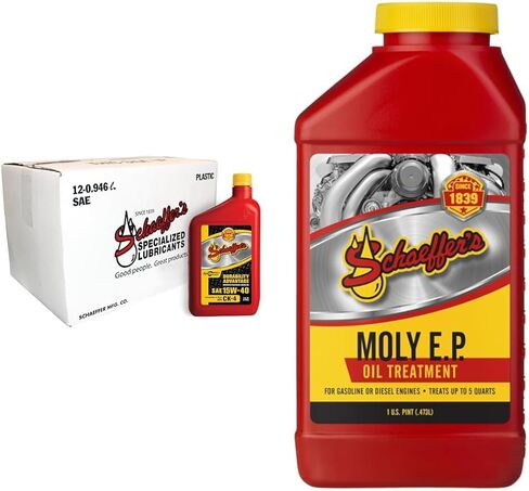 Schaeffer Manufacturing Co. 0700CK4-006S SynShield Durability Advantage 15W-40 Diesel Engine Oil, 1-Gallon Bottle in Saudi Arabia