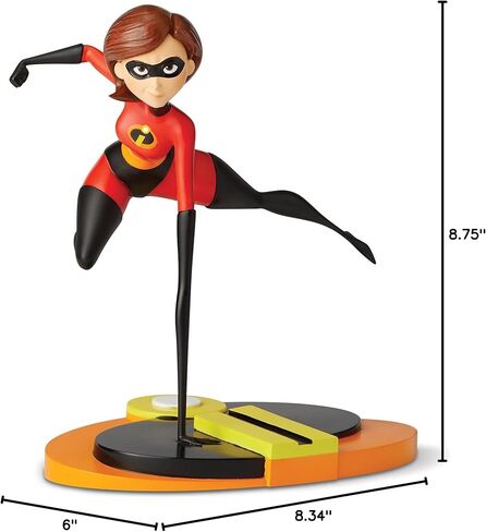 Enesco Grand Jester Studios Figure Featuring Helen Parr aka Elastigirl from Incredibles 2 Vinyl Figurine, 8.75", Multicolor in Saudi Arabia