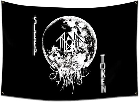 ألبوم الموسيقى المزخرف على الحائط من MOOR Band (60 × 40 بوصة، لون زاهٍ، بوليستر) لكهف الرجال، والسكن، واحتياجات الهدايا in Kuwait