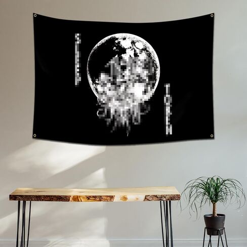 ألبوم الموسيقى المزخرف على الحائط من MOOR Band (60 × 40 بوصة، لون زاهٍ، بوليستر) لكهف الرجال، والسكن، واحتياجات الهدايا in Kuwait