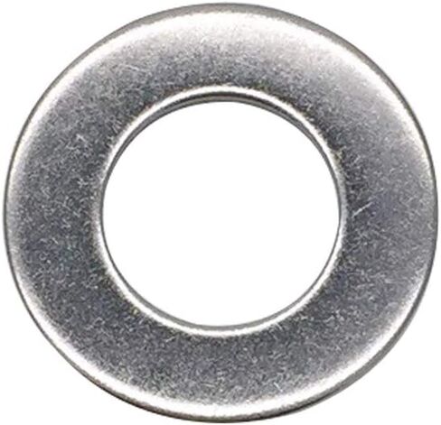 M4 Stainless Flat Finish Washer 0.35" OD (100pcs), 18-8 (304) Stainless Steel (M4) in Saudi Arabia
