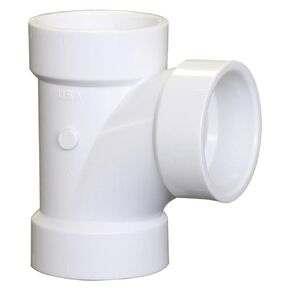 NIBCO 4811R 6X6X4 Hub x Hub Sanitary Tee PVC