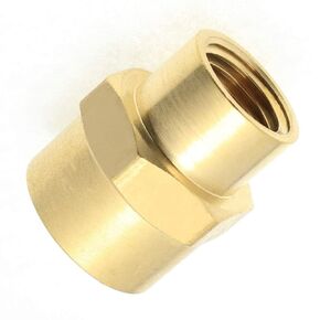 119-EC 3/4" NPT Female to 3/8" NPT Female Brass Pipe Reducing/Reducer Coupling (Pack of 10)