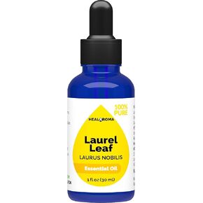 زيت ورق الغار العطري 30 مل - 1 أونصة - نقي وطبيعي - مع قطارة ماصة