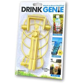 Portable Cup Holder, Drink Holder, Cup Holder, Attaches to Car Door, Wheel Chair, Exercise Equipment,Pull Golf Bag, Baby Carriage, Walker, Translucent Green, Sticks in The Ground