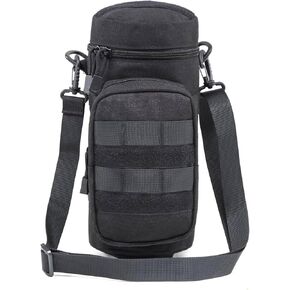 Tactical Water Bottle Pouch, Military Molle Water Pouches Carrier Holder Water Bottle Accessories for Hiking Travelling Camping