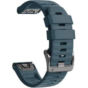 NotoCity Compatible with Fenix 6X Watch Band for Fenix 6X Pro/Fenix 5X/Fenix 5X Plus/Fenix 7X/Fenix 3/HR/Tactix/Descent MK1/D2 Delta PX/D2 Charlie(Black)