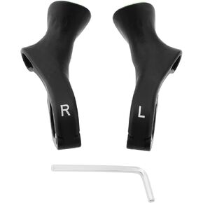 SING F LTD 1 Pair Bicycle Handlebar Grips Bike Handlebar Ends Non-Slip Rubber Ergonomic Design for MTB BMX Cycling Foldable Urban Bicycles Grips (21.8-22.2mm)