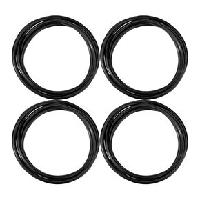 Upgraded 12" O-Rings Gasket Seals Replacement for Gamma2 Vittles Vault Lids, 3, 5 & 6 Gallon Buckets, Pet Food Containers Lid（4 Pack）