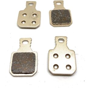 Bike brake pads resin or sintered for Magura All Series MT-2-4-5-6-7-8 Series 4 Pistons AM-XC-DH_FR .Fast Break-in on Mountain-Bike or Road- Bicycle. (Black 4 Pistons)