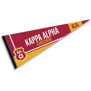Kappa Alpha Greek Pennant Banner Flag