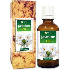 Jasmine (Jasminun Officinale.) 100% Pure & Natural Undiluted Essential Oil Organic Standard Steam Distilled Oil for Moisturize & Nourish Skin, Room Freshner/DIY Oil - 30ml