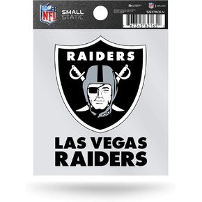 Rico Industries NFL Las Vegas Raiders Small Static Cling Decal