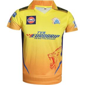 KD Cricket IPL Jersey Supporter Jersey T-Shirt 2023/24 MI, CSK, RCB,KKR,RR,KXIP,SRH,GT,LSG and DC