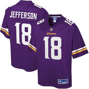 NFL PRO LINE Men's Justin Jefferson Purple Minnesota Vikings Team Player Jersey