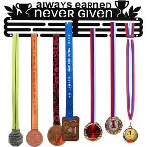 Generic Medal Hanger Display Holder for Wall, Metal Medal Holder Display for Awards or Ribbons, Custom Exclusive Medal Rack for Kids, Medal organizer, Gift for medal holder