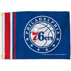 Rico Industries NBA Basketball Standard Utility Flag - Double Sided - Great for Boat/Golf Cart/Home ect.