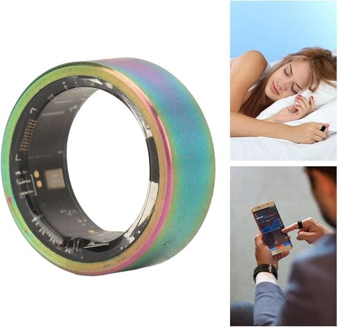 Ciciglow Smart Ring Health، حلقة ذكية للنوم للياقة البدنية، حلقات بلوتوث للياقة البدنية مقاومة للماء، مراقبة ذكية لمشاعر الاكتئاب in Saudi Arabia
