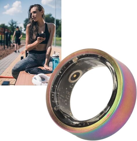Ciciglow Smart Ring Health، حلقة ذكية للنوم للياقة البدنية، حلقات بلوتوث للياقة البدنية مقاومة للماء، مراقبة ذكية لمشاعر الاكتئاب in Saudi Arabia