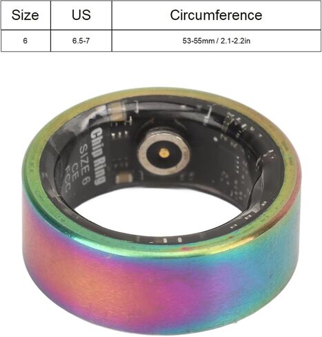 Ciciglow Smart Ring Health، حلقة ذكية للنوم للياقة البدنية، حلقات بلوتوث للياقة البدنية مقاومة للماء، مراقبة ذكية لمشاعر الاكتئاب in Saudi Arabia