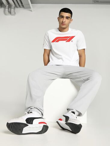 PUMA Formula 1 Essentials Large Logo Tshirt Men's in Saudi Arabia