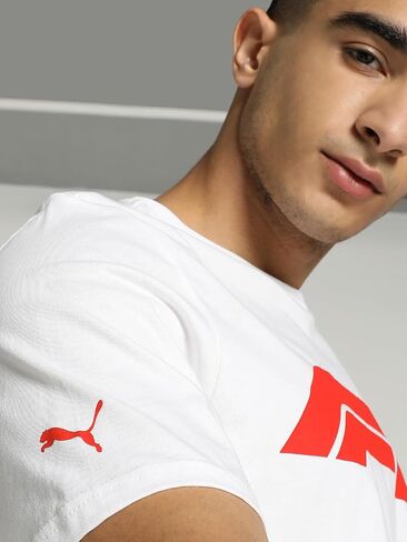 PUMA Formula 1 Essentials Large Logo Tshirt Men's in Saudi Arabia