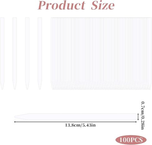 100 Pcs Fragrance Tester Strips, Disposable Perfume Test Strips, Perfume Tester Strips for Perfume Fragrances Scents Essential Oils Aromatherapy(Square Head) in Saudi Arabia