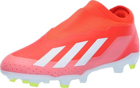 حذاء رياضي من أديداس للجنسين للبالغين X Crazyfast League بدون رباط للأرضيات الصلبة in Kuwait