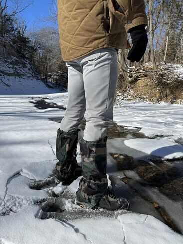 Pike Trail Waterproof Adjustable Leg Gaiters: for Hiking in Mud, Sand, and Snow - Hunting, Mountain Climbing, or Snowshoeing in Saudi Arabia