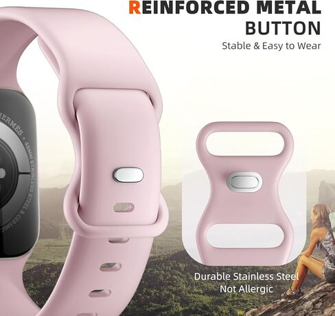 5 عبوات من أساور السيليكون الناعمة - متوافقة مع Apple Watch Ultra 2 وUltra Band 49 مم 45 مم 44 مم 42 مم 41 مم 40 مم 38 مم للرجال والنساء، حزام رياضي مسامي لسلسلة Ultra 2 iWatch 9 8 7 6 SE 5 4 3 2 in Kuwait