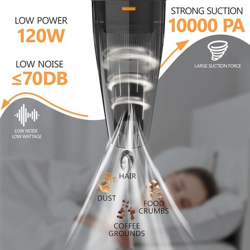 Handheld Vacuum Cordless Cleaner, Lightweight Portable Hand Vacuum Cordless Rechargeable with Charging Dock, 20 Mins Runtime,Wet Dry Hand Vac for Home, Office, Car Cleaning in Saudi Arabia