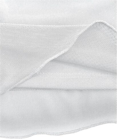 SweatyRocks Women's High Waist Mesh Bikini Bottom Frill Solid Beachwear Casual Bathing Shorts in Saudi Arabia