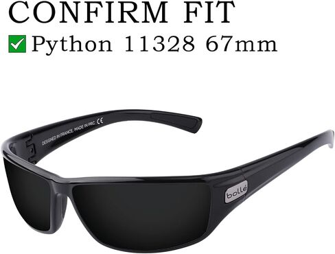 عدسات GOHIN البديلة المستقطبة للنظارات الشمسية Bolle Python 11328 مقاس 67 مم - خيارات in Kuwait